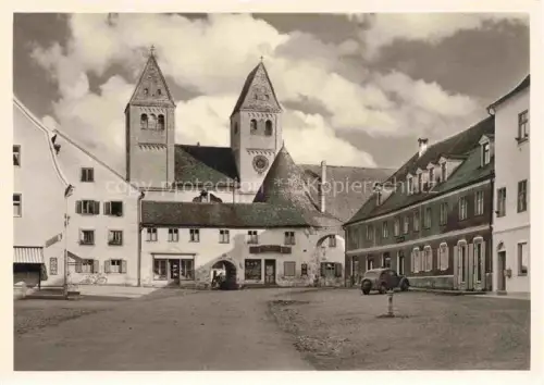 AK / Ansichtskarte Steingaden Oberbayern Marktplatz