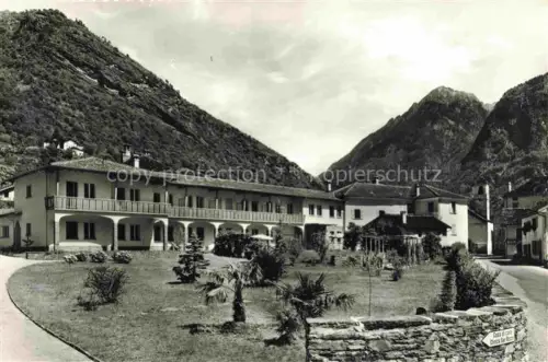 AK / Ansichtskarte Grono Moesa TI Casa di Cura Clinia San Rocco