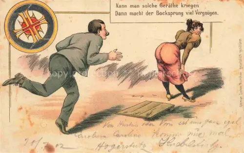 AK / Ansichtskarte ZIEHER Verlag Ottmar Zieher Muenchen OZM Bocksprung 
