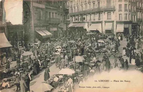 AK / Ansichtskarte LIMOGES 87 Haute-Vienne Place des Bancs