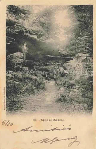 AK / Ansichtskarte Crete de L Ormont St Die Saint Die 88 Vosges Panorama