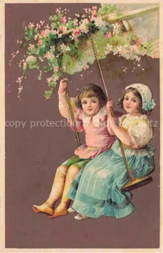 AK / Ansichtskarte Schaukelpferd Spielzeug Toy Juet Juguete-- Kinder Litho