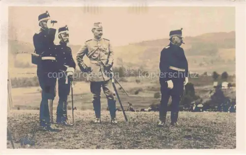 AK / Ansichtskarte Wilhelm II Adel Preussen Monarchie Wille Stab