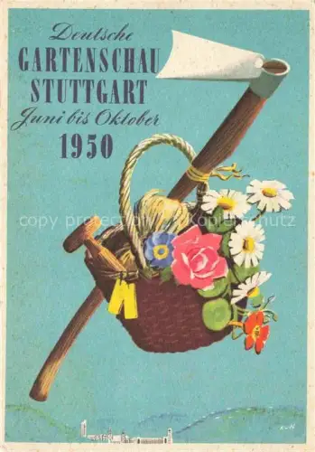 AK / Ansichtskarte LAGA Landesgartenschau Stuttgart Blumen