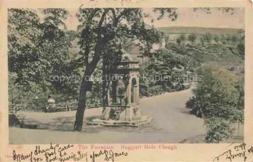 AK / Ansichtskarte MANCHESTER  UK The Fountain Boggart Hole Glough