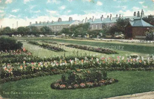 AK / Ansichtskarte Rochdale Manchester UK The Park