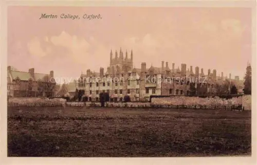 AK / Ansichtskarte OXFORD  Oxfordshire UK Merton College
