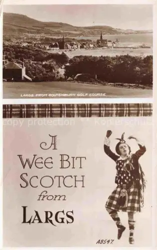 AK / Ansichtskarte Largs Scotland UK from Routenburn Golf Course