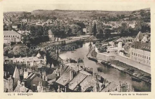 AK / Ansichtskarte BESANCON-LES BAINS 25 Doubs Panorama pris de la Madeleine