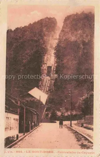 AK / Ansichtskarte Le Mont -Dore 63 Puy-de-Dome Funiculaire du Capucin