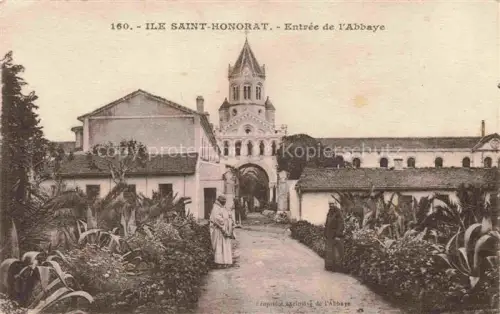 AK / Ansichtskarte Ile Saint-Honorat 06 Alpes Maritimes Entree de l'Abbaye