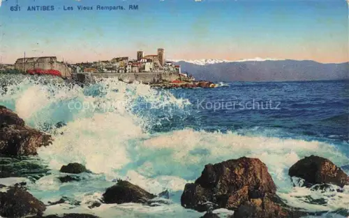 AK / Ansichtskarte ANTIBES 06 Alpes Maritimes Les Vieux Remparts