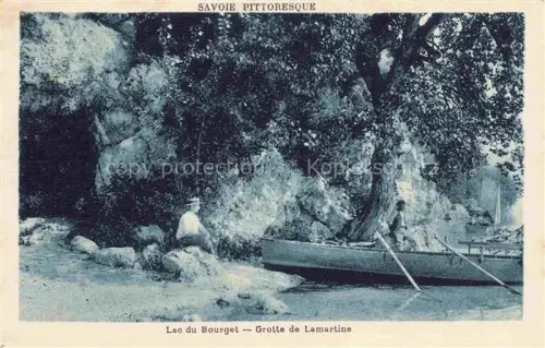 AK / Ansichtskarte Lac du Bourget 73-du-Lac Savoie Le Grotte de Lamartine