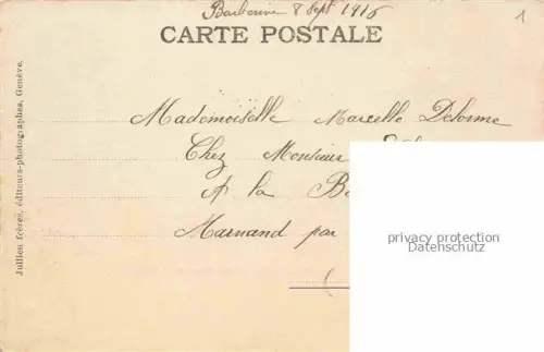 AK / Ansichtskarte Col de Balme 2204m Trient VS Hotel Suisse le Mont Blanc et l'Aiguille Verte