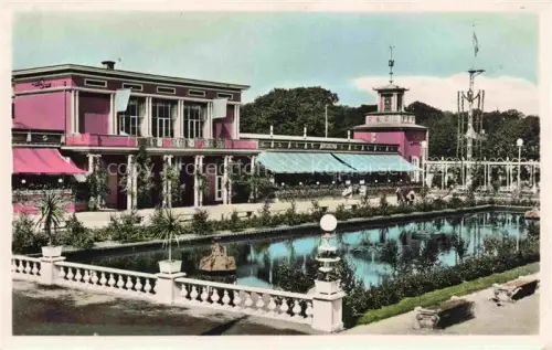 AK / Ansichtskarte GoeTEBORG Sweden Liseberg Huvudrestaranten och Spegeldammen