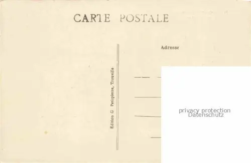 AK / Ansichtskarte Hennequeville Trouville-sur-Mer 14 Calvados La Cour Normande