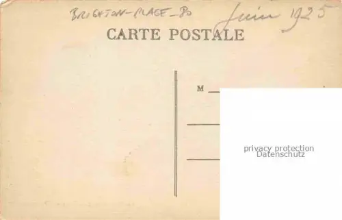 AK / Ansichtskarte Brighton-Plage Amiens 80 Somme Un Carrefour en plein Brighton