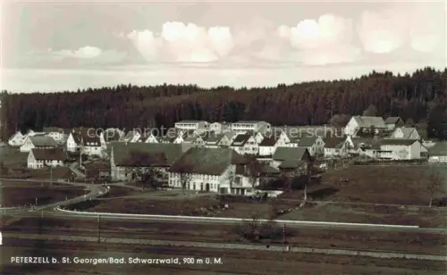 AK / Ansichtskarte Peterzell St Georgen Schwarzwald Panorama