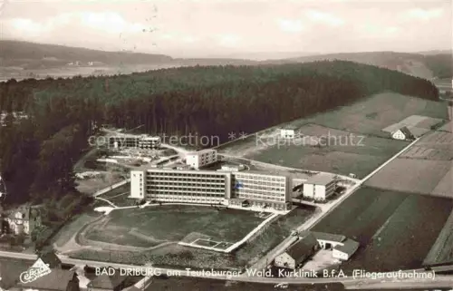 AK / Ansichtskarte BAD DRIBURG Kurklinik der BfA Fliegeraufnahme