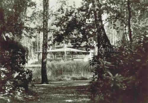 AK / Ansichtskarte Grossraeschen Brandenburg Gaststaette im Volkspark