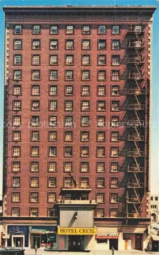 AK / Ansichtskarte LOS ANGELES California USA Hotel Cecil