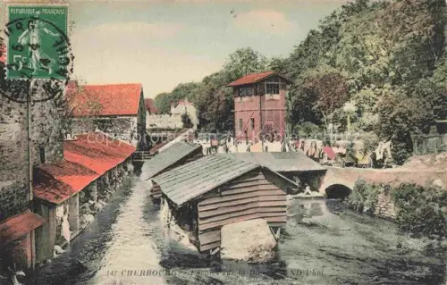 AK / Ansichtskarte CHERBOURG-Octeville 50 Manche Lavoir sur la Divette