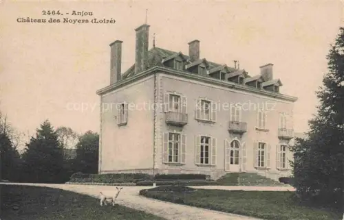 AK / Ansichtskarte Martigne-Briand SAUMUR 49 Maine-et-Loire Château des Noyers