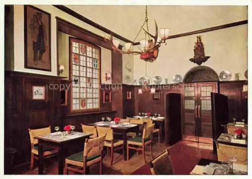 AK / Ansichtskarte MueNCHEN Schwarzwaelders Naturweinhaus Restaurant Kuenstlerkarte Frauenkirche 