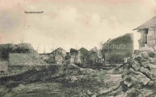 AK / Ansichtskarte Vaudesincourt REIMS 51 Marne Weltkrieg 1914/15 Ruinen Truemmer 