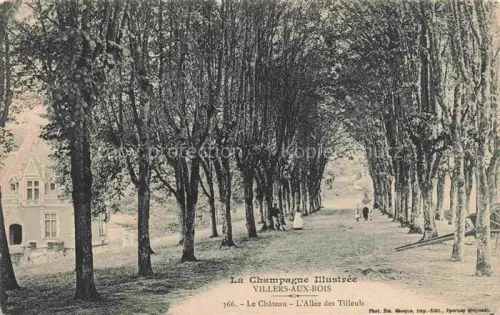 AK / Ansichtskarte Villers-aux-Bois Château Allée des Tilleuls