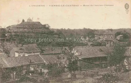 AK / Ansichtskarte Vienne-le-Chateau Sainte-Menehould 51 Marne Butte de l'ancien château