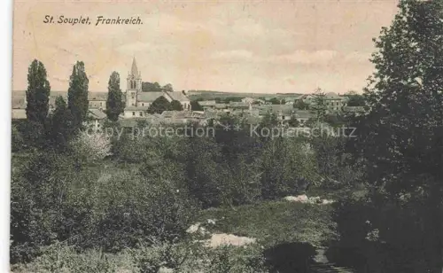 AK / Ansichtskarte St-Souplet-sur-Py REIMS 51 Marne Vue générale