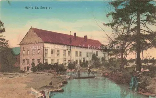 AK / Ansichtskarte St-Souplet-sur-Py REIMS 51 Marne Moulin Muehle Feldpost