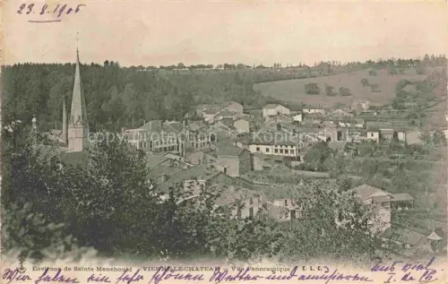 AK / Ansichtskarte Vienne-le-Chateau Sainte-Menehould 51 Marne Vue panoramique et l'église