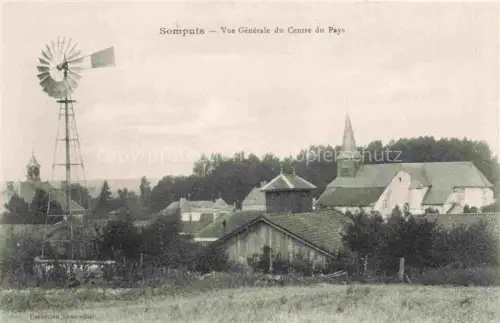 AK / Ansichtskarte Sompuis Vitry-le-Francois 51 Marne Vue générale du Centre du Pays