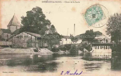 AK / Ansichtskarte Sermaize-les-Bains Vitry-le-Francois 51 Marne Chute de la Saulx