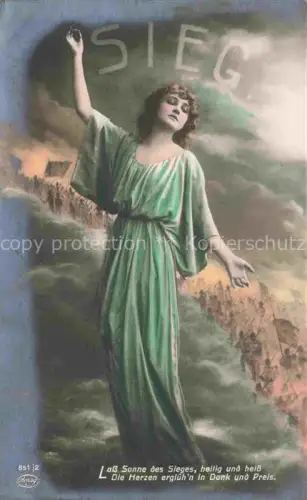 AK / Ansichtskarte Foto Amag Nr. 851/2 Frauen Sieg Heil 