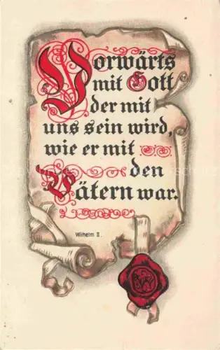 AK / Ansichtskarte Wilhelm II Adel Preussen Monarchie Martin Schlesinger Berlin Nr. 39