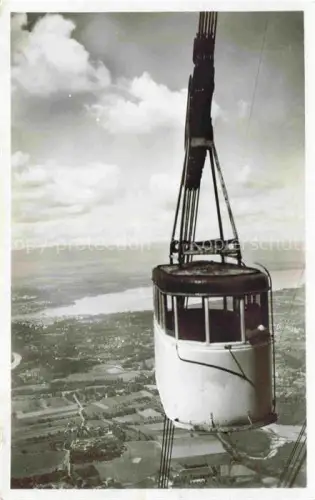 AK / Ansichtskarte Seilbahn Cable-Car Telepherique Salève Genève Lac Jura 