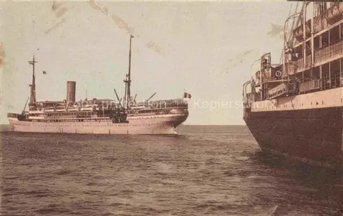 AK / Ansichtskarte Schiffe Oceanliner Pallice Rochelle Paquebot Albertville Belge Congo 