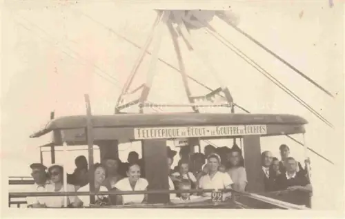 AK / Ansichtskarte Seilbahn Cable-Car Telepherique Beout Gouffre Lourdes 