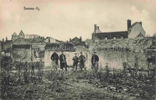 AK / Ansichtskarte Somme-Py-Tahure Sainte-Menehould 51 Marne Ruines Grande Guerre Truemmer 1. Weltkrieg Karte Nr. 275