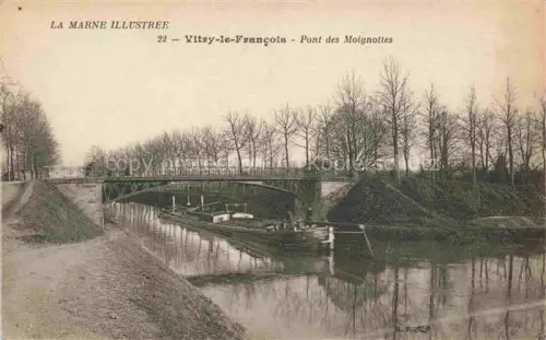 AK / Ansichtskarte Vitry-le-Francois 51 Marne Pont des Moignottes