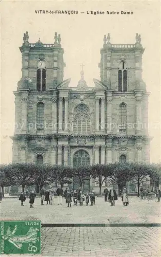 AK / Ansichtskarte Vitry-le-Francois 51 Marne Eglise Notre-Dame