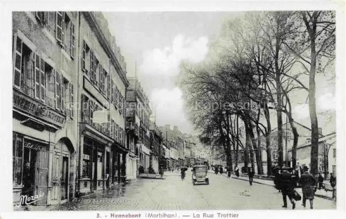 AK / Ansichtskarte Hennebont Lorient 56 Morbihan Rue Trottier