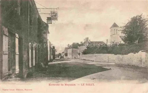 AK / Ansichtskarte Le Ribay Mayenne 53 Mayenne Rue Principale