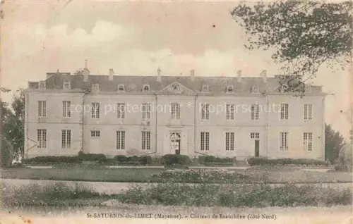 AK / Ansichtskarte St-Saturnin-du-Limet Chateau-Gontier 53 Mayenne Château de Beauchêne