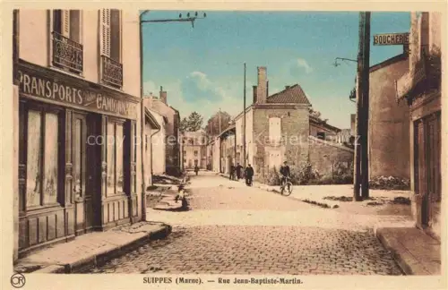 AK / Ansichtskarte Suippes Chalons-en-Champagne 51 Marne Rue Jean-Baptiste-Martin