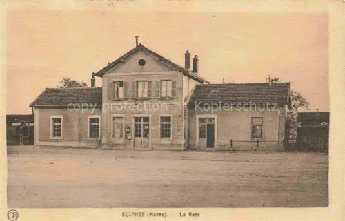 AK / Ansichtskarte Suippes Chalons-en-Champagne 51 Marne La Gare