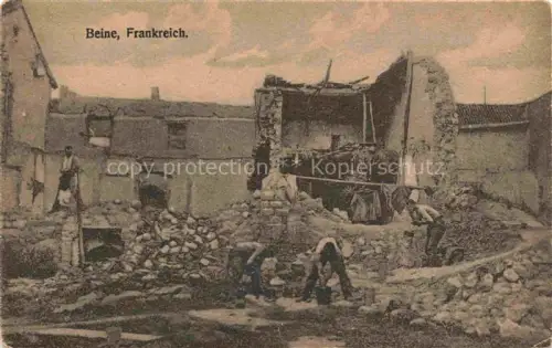 AK / Ansichtskarte Beine -Nauroy REIMS 51 Marne Ruines Grande Guerre Truemmer 1. Weltkrieg